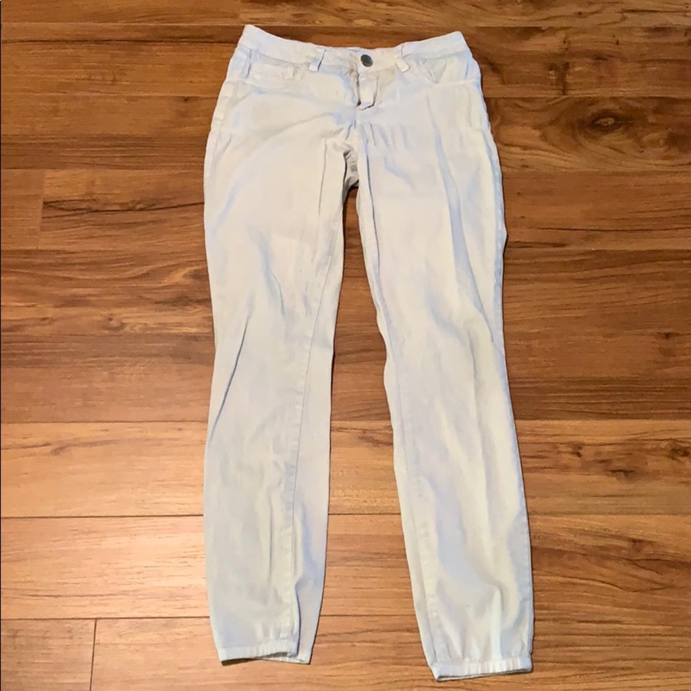 White jeans